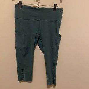 Lululemon Fast & Free cropped leggings